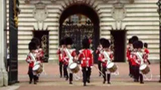 Changing the Queen's Guard at Buckingham Palace, London