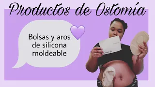 Productos para colostomía/ ileostomía ; bolsas de ostomia y  Anillos de silicona moldeables