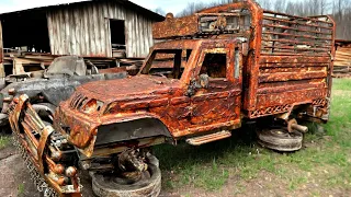 Mini truck restoration | Restoration extreme rusty abandoned 1931´s truck