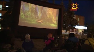 В Чувашии набирает популярность уличное кино