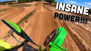 Testing out new KX250F Outdoors!!!