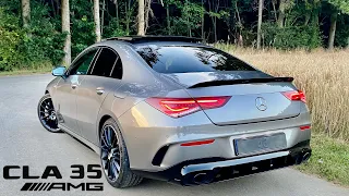 Mercedes CLA 35 AMG | Acceleration Sound Stock Exhaust