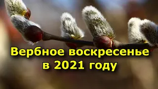 Вербное воскресенье в 2021 году. Дата, традиции, что нельзя делать.