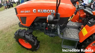 2023 Kubota EK1-261 4WD 1.3 Litre 3-Cyl Stage V Diesel Compact Tractor (25 HP) RWAS23