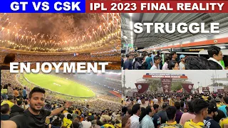IPL FINAL GT VS CSK  Real feel of stadium - PUBLIC EXPERIENCE REVIEW