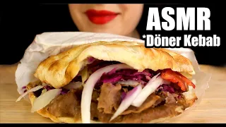 ASMR DÖNER KEBAB TURKISH FOOD |  EATING SOUNDS No Talking MUKBANG 먹방 | Kasmia ASMR