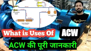 ACW ( Auxiliary Cooling Water System) What Is Uses Of ACW in Thermal Power Plants #industrialvlogs