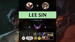 Lee Sin Jungle vs Xin Zhao - KR Master Patch 14.9