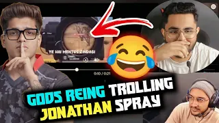 Gods Reign Troll Jonathan Spray Choke Nakul😂 - Caster Shocked🤣