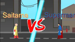 Saitama vs Superman StickFight (Sticknodes)