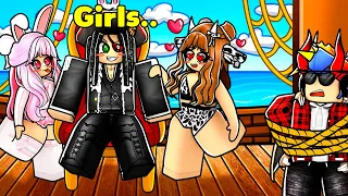 My Girl And My Sister JOINED An EVIL Pirate Clan.. (ROBLOX BLOX FRUIT)