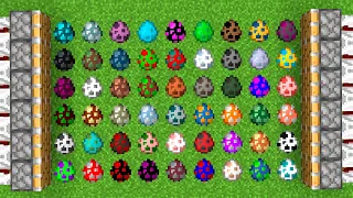 x1000 minecraft eggs combined ???