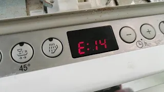 Ошибка E14 в посудомоечной машине NEFF or Bosch версия ремонта.