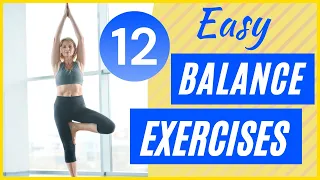 12 Balance Exercises for Seniors (DAILY ROUTINE)