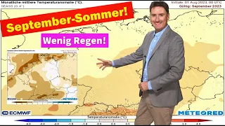 Furiose Prognose für den September 2023! ECMWF und GFS zeigen Einigkeit! Sommer-Verlängerung?