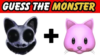 Guess The Zoonomaly MONSTER By EMOJI | ZOOKEEPER, Smile CAT, Angry Cat