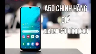 Samsung A50 chính hãng giá "Xiaomi" cấu hình khỏe: ai bảo Sam không chiều fan?