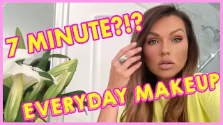 My Everyday 7 Minute Quarantine Makeup Tutorial