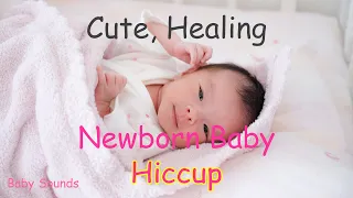 Cute and a little funny Sounds: Newborn Baby Hiccups