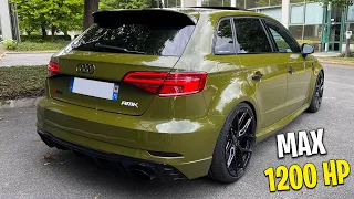 50 000 € DE PREPA DANS CETTE RS3 😈 ELLE ENCAISSE 1.200 CHEVAUX !! 😱😰