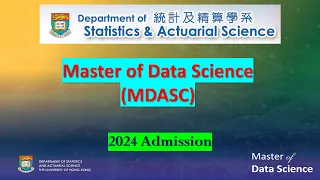 Introduction to the Master of Data Science Programme at HKU