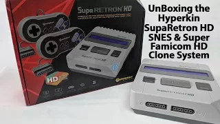 Unboxing the Hyperkin Supa Retron HD 16-bit Super NES & Super Famicom Clone System