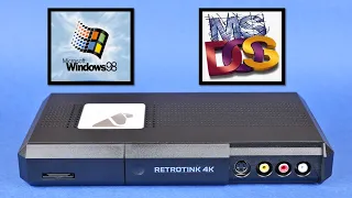 Using RetroTINK 4K Scaler with Retro PC