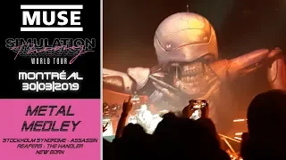 Muse - Metal Medley | Live; Montreal (30-03-2019)