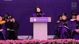 NYU 2012 Commencement--Justice Sotomayor's Speech