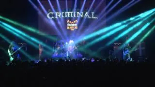 CRIMINAL - Collide (live @ Teatro Caupolicán, August 29, 2014)