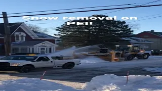 Snow Removal on Prince Edward Island Canada, Fast and Easy!!!