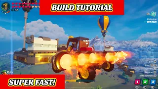 Lego Fortnite: Super Fast Vehicle Build Tutorial