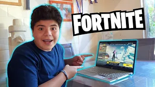 Jugando por PRIMERA vez Fortnite en PC ¿Es mas facil?