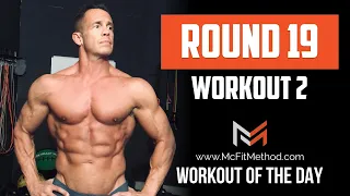 Home Workout of the Day - McFit365 Round 19 Workout 2