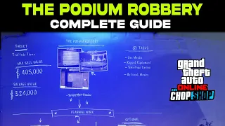 THE PODIUM ROBBERY - Complete Guide | Salvage Yard GTA 5 Online
