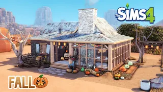 Fall Home With Underground Cellar | Sims 4 Build Stop Motion | NoCC | Mackenzie's Story #15