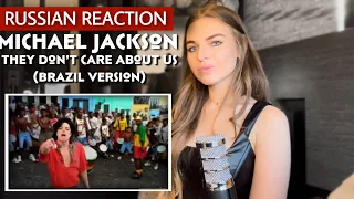 RUSSIAN Reacts to Michael Jackson  “They Don’t Care About Us” (Brazil Version) | MUSIC Reaction