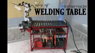 Homemade WELDING TABLE (rotary table)
