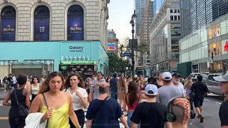 New York City LIVE Manhattan on Excessive Heat Wave & Crane Collapse NYC (July 26, 2023)