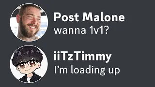 I 1v1'd Post Malone in Apex Legends...