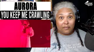 Aurora - You Keep Me Crawling - Live - REACTION