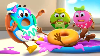 Donut Loves Dancing +More | Yummy Foods Family Collection | Best Cartoon for Kids