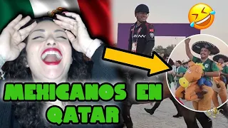 🇲🇽MEXICANOS HACIENDO QUE EL MUNDIAL EN QATAR🤣SEA PURO DESMADRE🤣VIVA MEXICO!!  @Mexilove