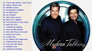 Modern Talking Greatest 2018 MIX   Best Of Modern Talking Eurodisco 80'