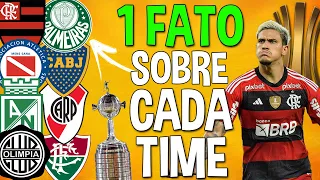 1 FATO que você NÃO SABIA sobre CADA TIME DA LIBERTADORES