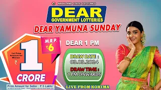 LOTTERY LIVE DEAR 1 PM 03.03.2024 NAGALAND STATE LOTTERY LIVE DEAR LOTTERY LIVE LOTTERY SAMBAD LIVE