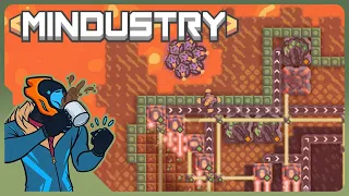 Masterpiece Tower Defense + Factory Builder Mashup! - Mindustry [2024]