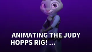 💃 Animating the Judy Hopps Rig! 🐰#animation #disney #foru #foryou #tiktoker | Tiktok 💃💃