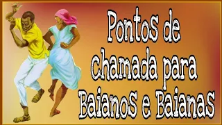 PONTOS DE CHAMADA PARA BAIANOS E BAIANAS.