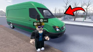 KTOŚ MNIE ŚLEDZIŁ PODCZAS PRACY - ŻÓŁTY SAMOCHÓD Hogaty w Roblox - Polish Car Driving #15